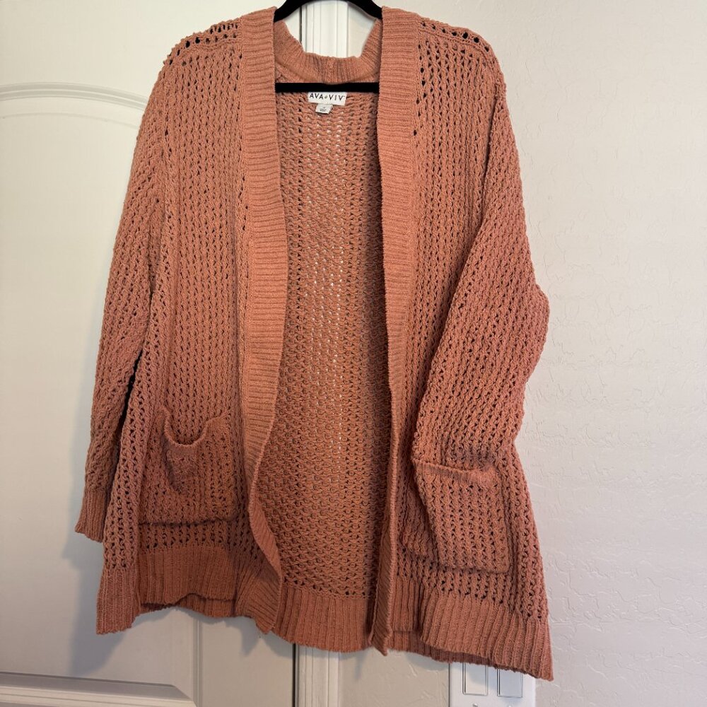 Woven Sweater - Light Pink/Pastel